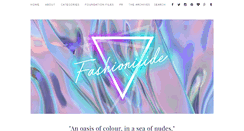 Desktop Screenshot of fashionicide.com